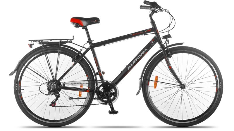 Bicicleta Aurora Spillo Rodado 28 Rojo Azul 6V