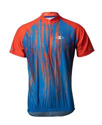 Remera Corta ZIROOX Motion Trail Naranja (M)