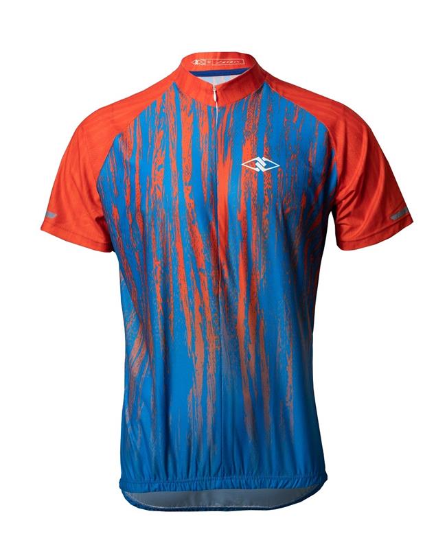 Remera Corta ZIROOX Motion Trail Naranja (M)