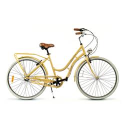 Bicicleta Raleigh 700C Classic Bajo Shimano 3V. Interno Crema Talle 19
