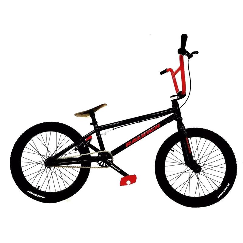 Bicicleta Raleigh Freestyle Jump Negro Rojo