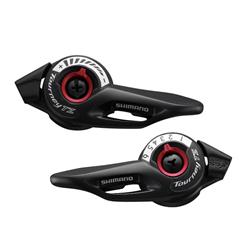 Par Palancas Cambios Shifter Shimano SL-Tz500 18V