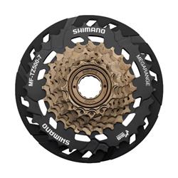 Piñon Shimano 7 Vel 14-34 MF-TZ500 Rosca con Cubre Megarange