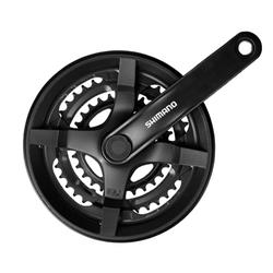 Plato y Palanca Shimano FC-TY301 CON CubreCadena