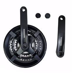 Plato y Palanca Shimano FC-TY301 CON CubreCadena