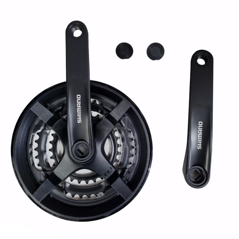 Plato y Palanca Shimano FC-TY301 CON CubreCadena