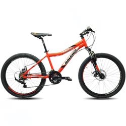 Bicicleta Raleigh MTB Scout Rodado 24 Negra Rojo