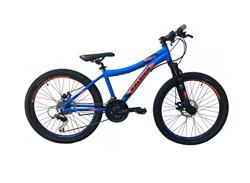 Bicicleta Raleigh MTB Scout Rodado 24 AZUL Naranja Negra