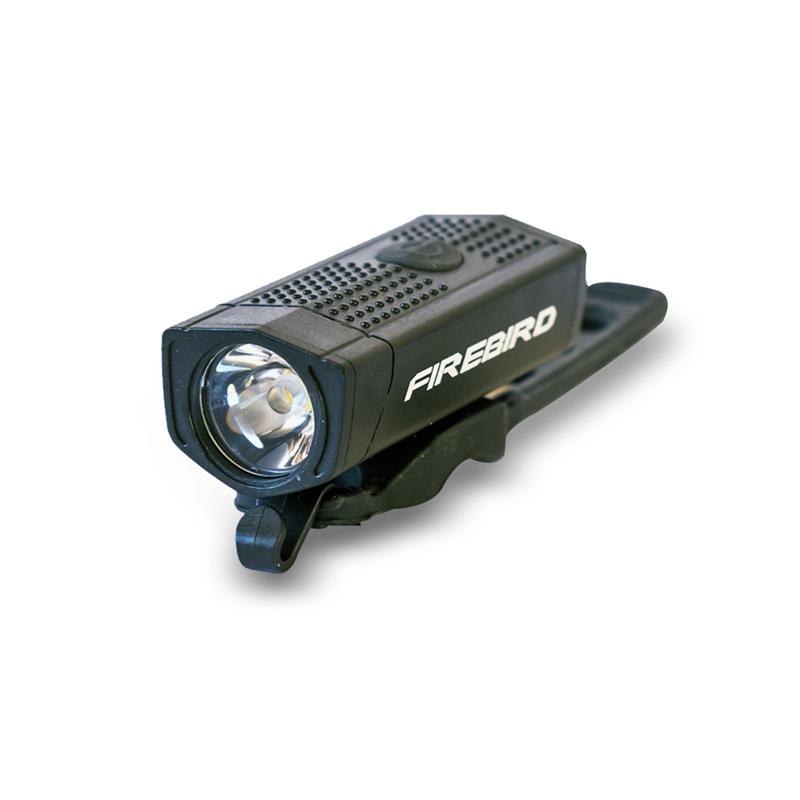 Luz LED Delantera Fire Bird recargable USB 350 lumens