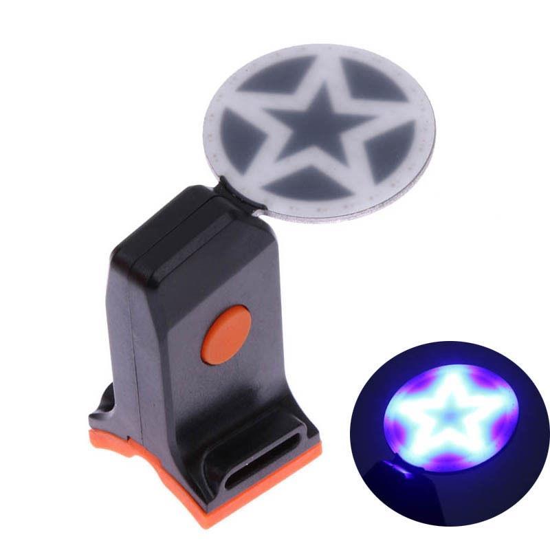 Luz Led Trasera USB Estrella Recargable 2 Colores