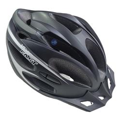 Casco Fast Viper Negro Silver (M)
