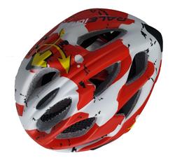 Casco Raleigh R-100 Infantil Blanco Rojo TALLE (S)