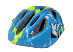 Casco Raleigh R-100 Infantil Azul/Amarillo Talle S