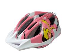 Casco Raleigh R-100 Infantil BLANCO CON ROSA Talle S