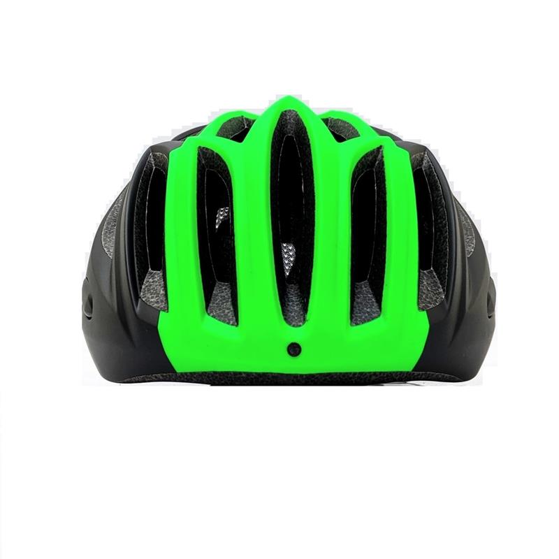 Casco Raleigh R-26  Negro con Verde Mate Talle L