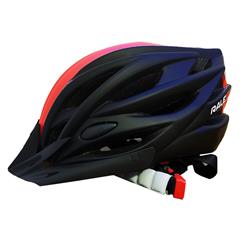 Casco Raleigh R-29 Negro/rojo (18274-12) Talle M