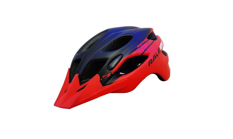 Casco Raleigh R-15 Negro/Rojo TALLE M