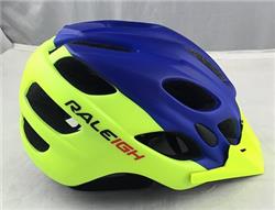 Casco Raleigh R-15 AZUL AMARILLO Talle M