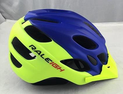 Casco Raleigh R-15 AZUL AMARILLO Talle M