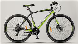 Bicicleta SMARTWAY AURORA 24V Altus Negra Verde