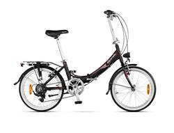 Bicicleta Aurora Classic Negro Rodado 20