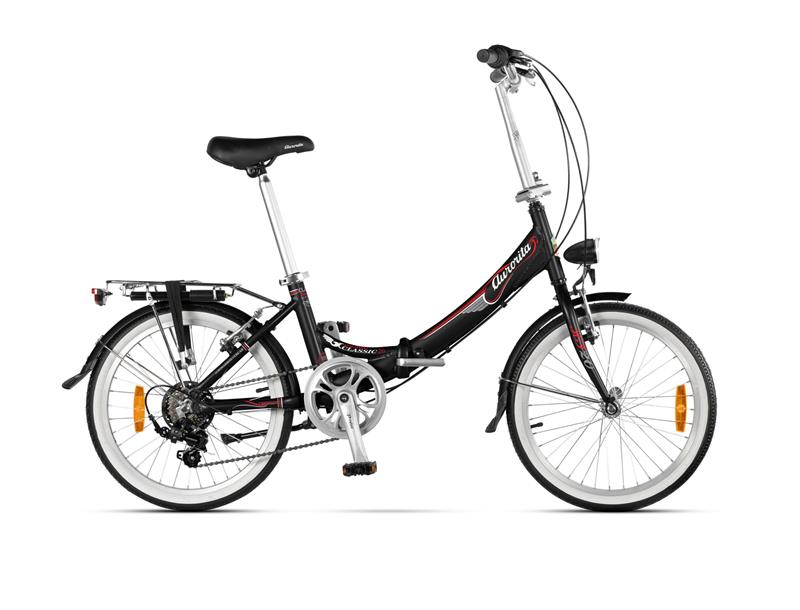 Bicicleta Aurora Classic Negro Rodado 20