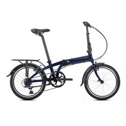 Bicicleta Tern Link A7 MidNight Grey con Guardabarros y Portapaquetes