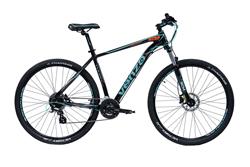 Bicicleta Venzo Thorn Revo R29 Negro teal Naranja 24V T18