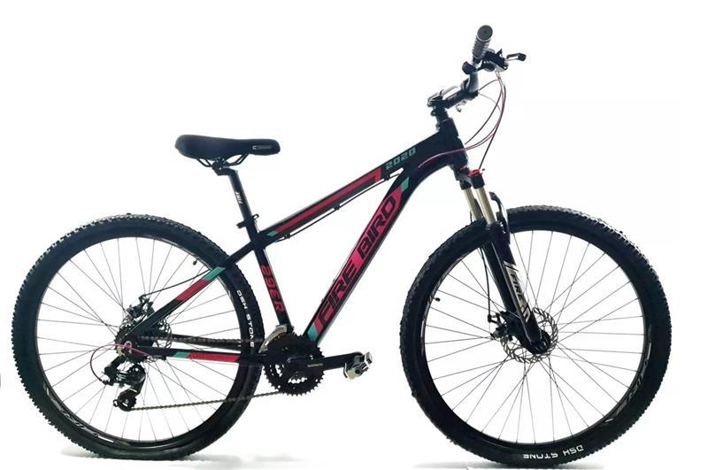 Bicicleta Firebird Rodado 29 Talle 16 DAMA Negro con Rosa