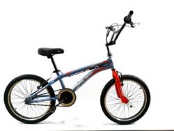 Bicicleta Freestyle Firebird Rotor 2020 Gris con Rojo