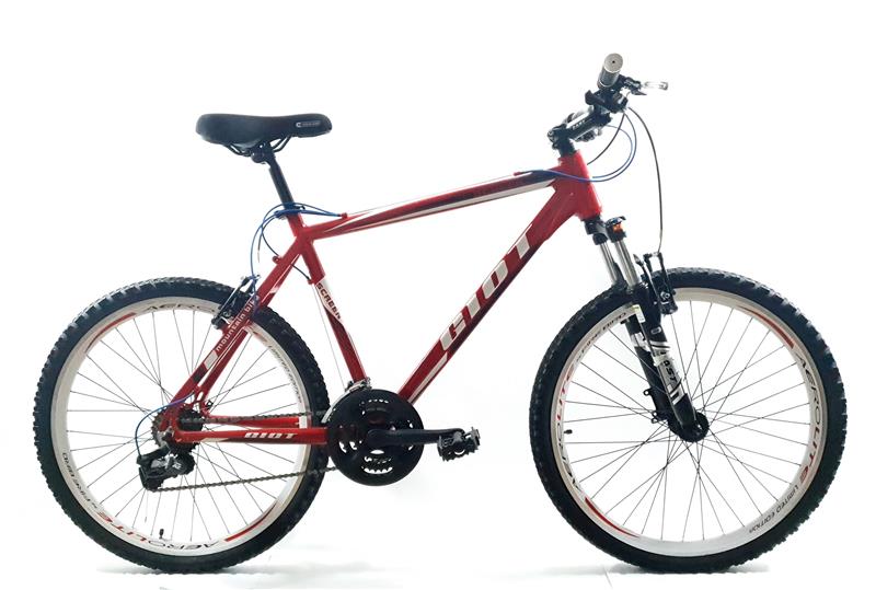 Bicicleta MTB Firebird Rodado 26 Talle 20 21 V Rojo Negro Blanco