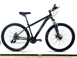 Bicicleta Firebird Rodado 29 Talle 16 24 Vel Negro Gris Verde Fluor