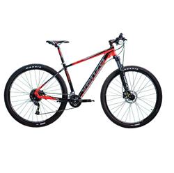 Bicicleta Venzo Raptor EXO 1.0 R29 Negro rojo 1x10 T18