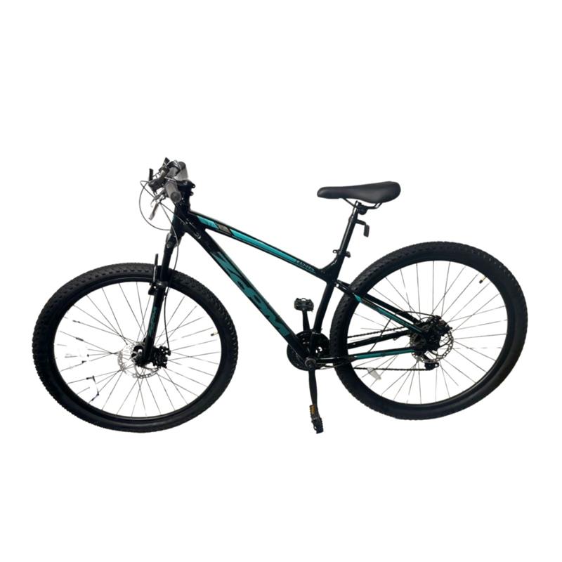 Bici Venzo Zoom Talle 17 Negro Teal R29