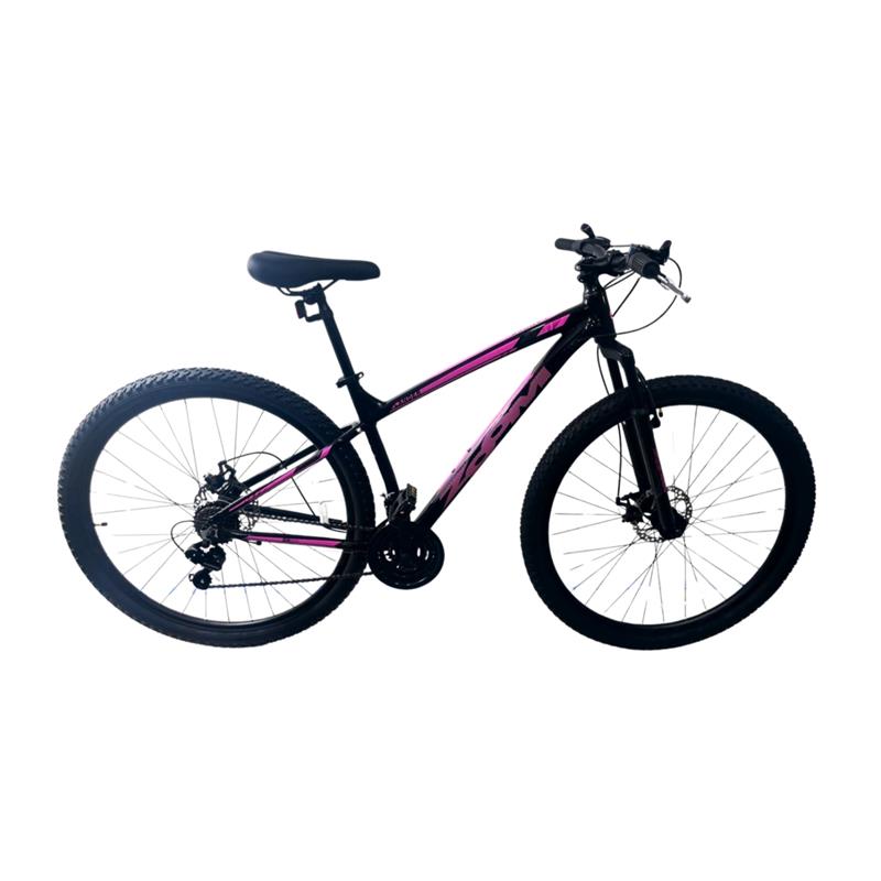 Bici Venzo Zoom Talle 17 negro Rosa R29