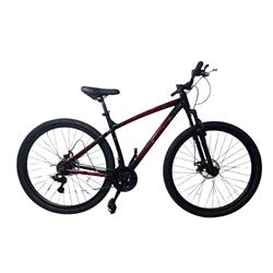 Bici Venzo Zoom Talle 21 Negro Rojo R29