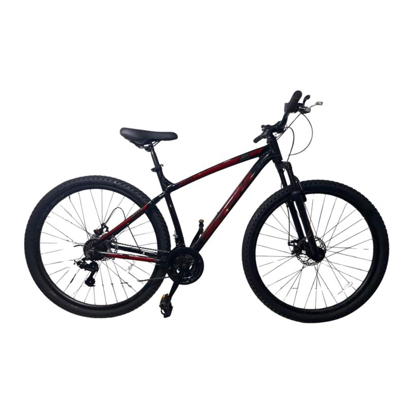 Bici Venzo Zoom Talle 21 Negro Rojo R29