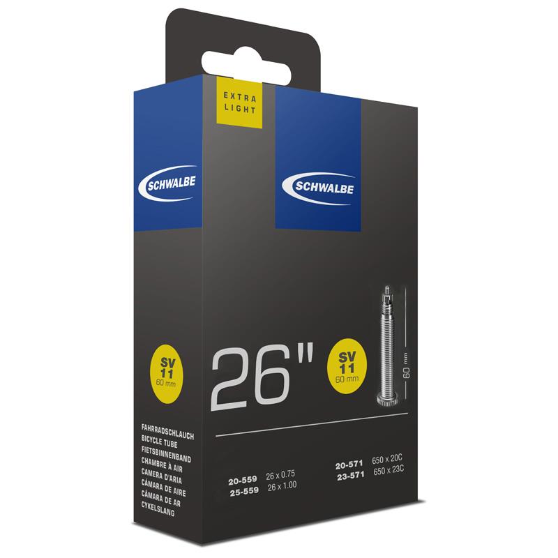 Camara SCHWALBE SV11 R-26 Presta 60mm 70 grs. (20/25-559)