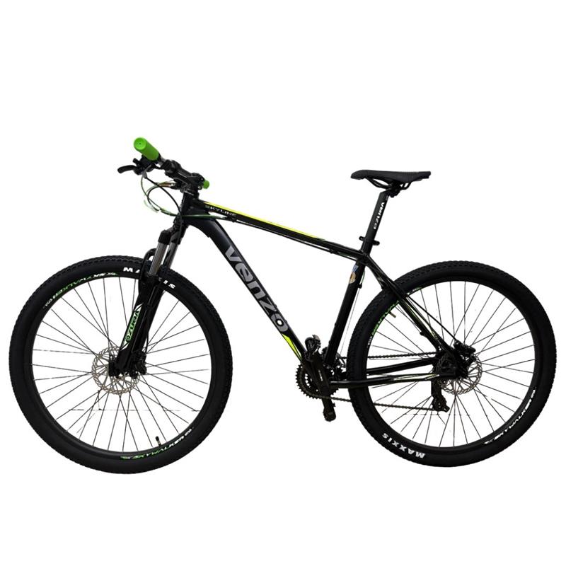 Venzo SKYLINE R29 Negro Verde Amarillo T20 2025