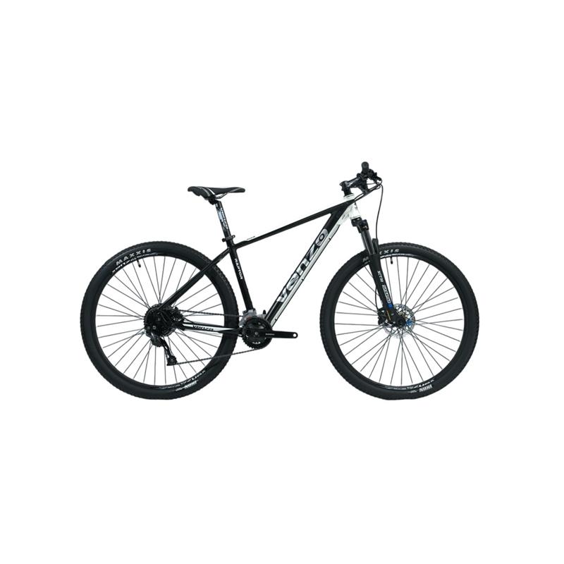 Bicicleta Venzo Raptor EXO R29 Negro Blanco  18V T16