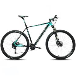 Bicicleta Venzo Raptor EXO R29 Negro teal 18V T18