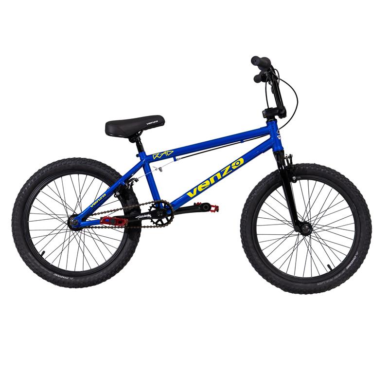 Bici Venzo BMX Rad E-14 Azul Amarillo R20 2025