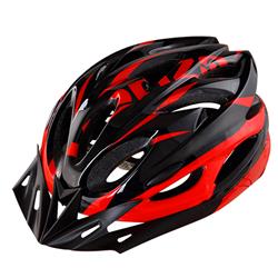 Casco Venzo 011 Regulacion Negro Rojo Talle M