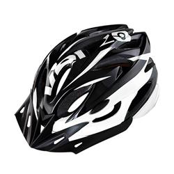 Casco Venzo 011 Regulacion Negro Blanco Talle M