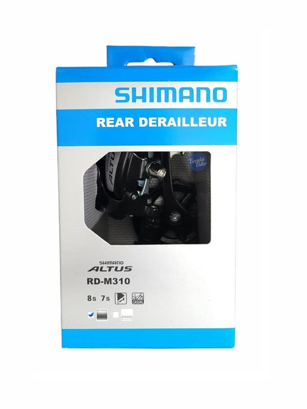 Cambio Trasero Shimano ALTUS RD-M310 7 y 8 vel en Caja