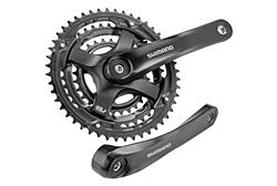 Plato y Palanca Shimano FC-TY501 48x38x28 de 175mm En Caja