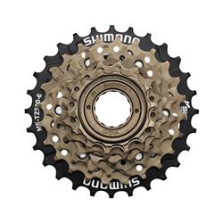 Piñon 6V 14-28 SHIMANO MF-TZ500 Rosca en caja