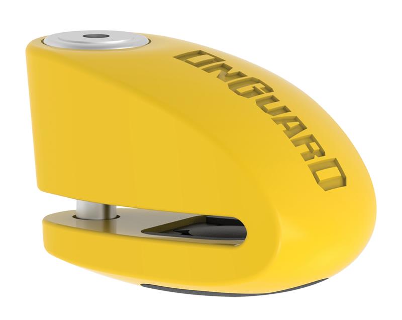 8258 OnGUARD Traba Disco Alarma Amarillo 6MM