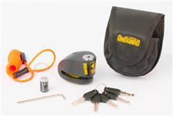 8261 OnGUARD Traba Disco Alarma Negro 10MM