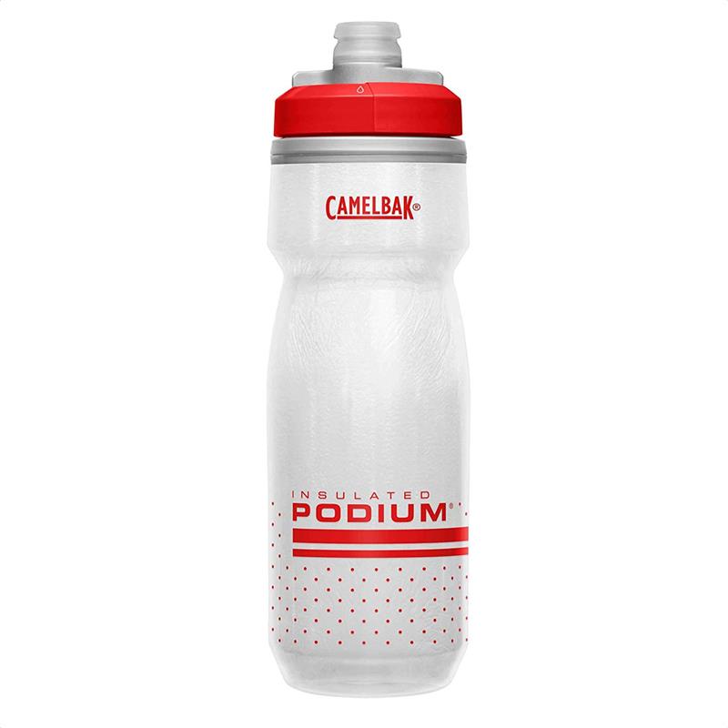 Caramañola CamelBak Podium Chill Fiery Red/White 21oz 620 ml